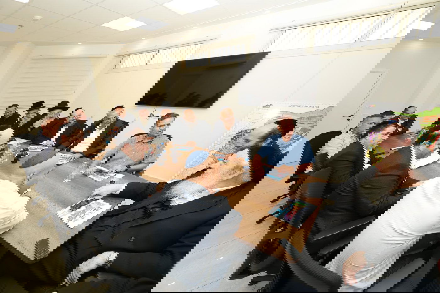 סיור מנכ"ל מאוחדת בבני ברק