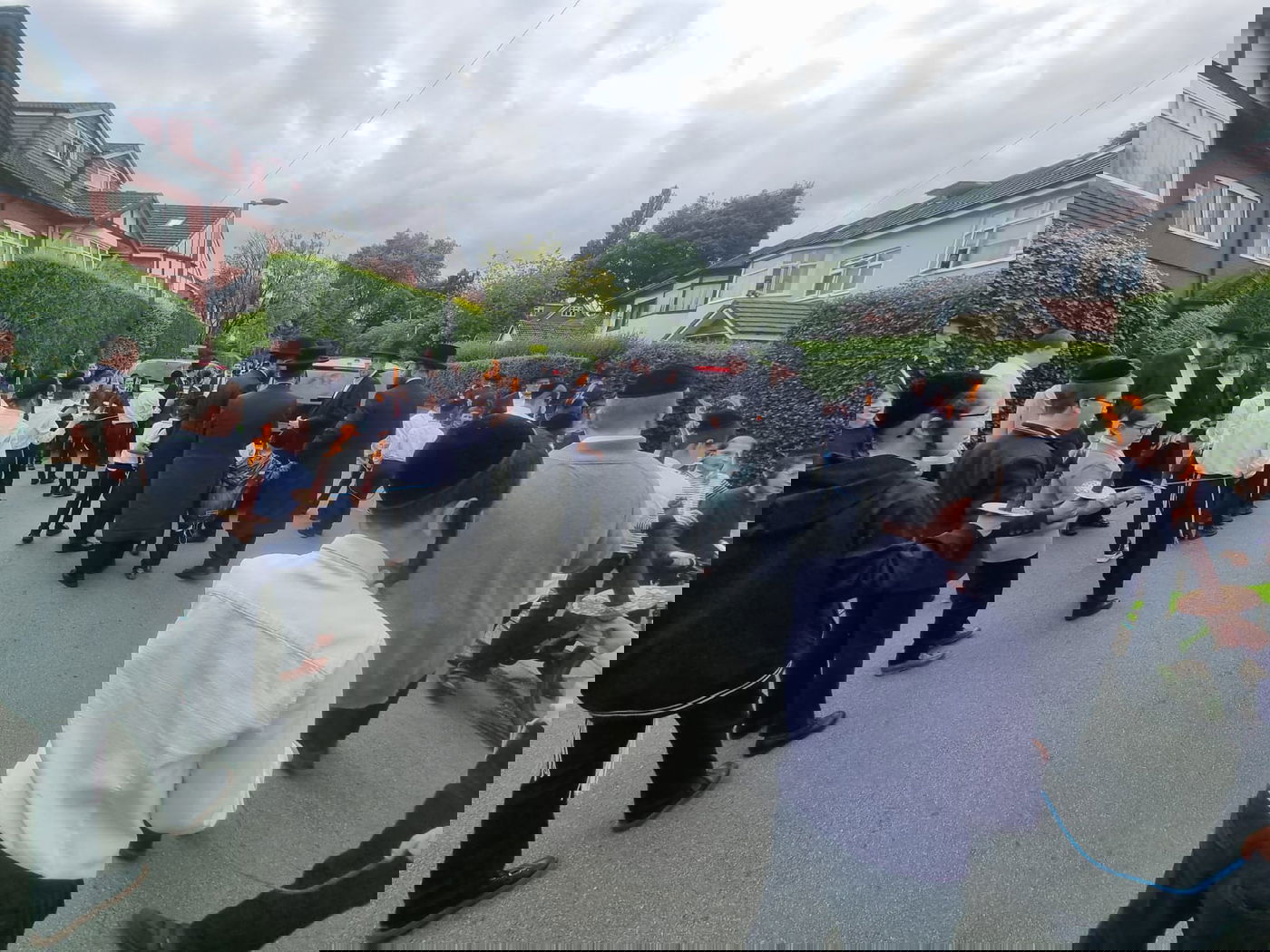 ילדים חרדים ברחובות מצ'נסטר