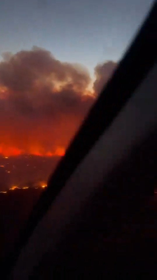 שריפת הענק בקליפורניה