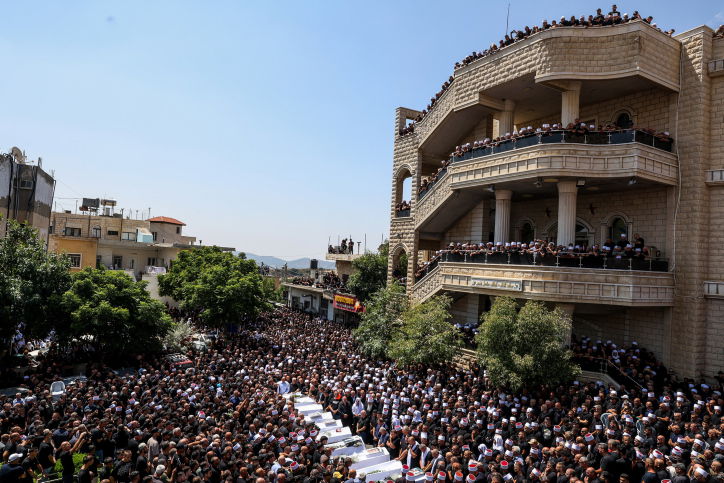 ההלוויה במג'דל שמס