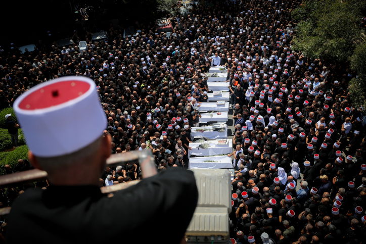 ההלוויה במג'דל שמס