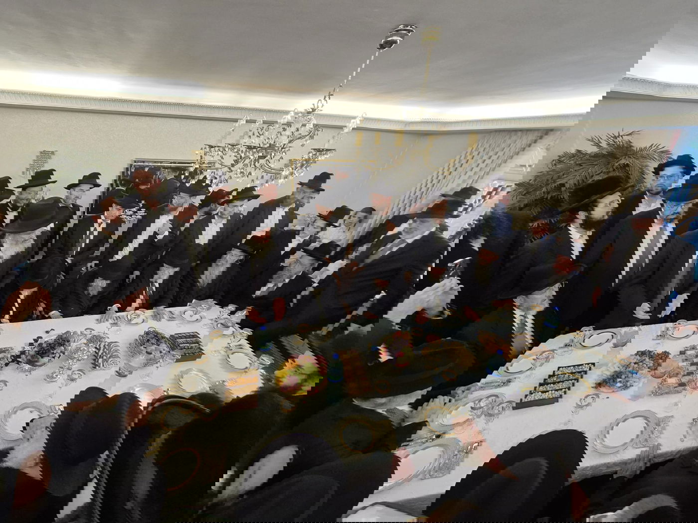 מסע 'קרן עולם התורה' בלונדון: גדולי ישראל נועדו עם הנגידים