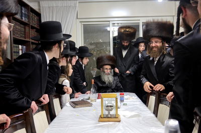 אב"ד אמונת ישראל מאנסי, בביקור בביתר