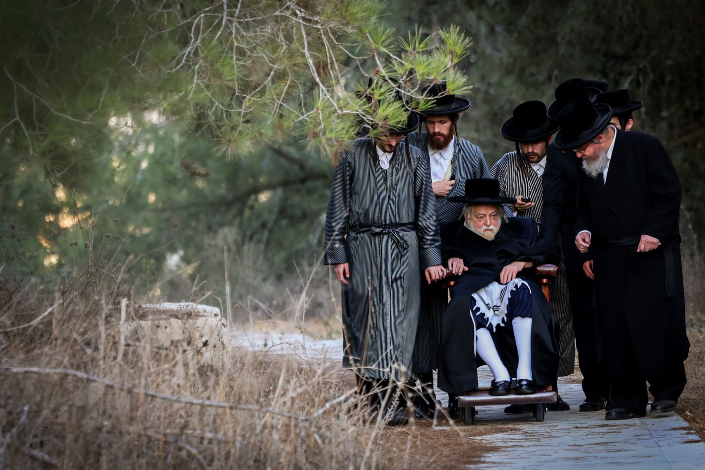 האדמו"ר מתולדות אברהם יצחק בנאות דשא ב'הר יונה'