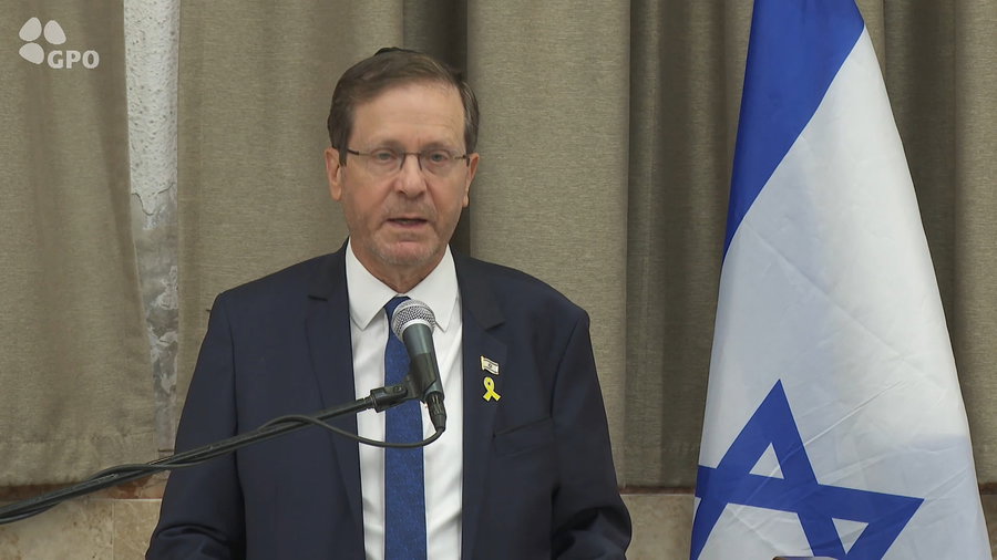 נשיא המדינה בישיבת שעלבים