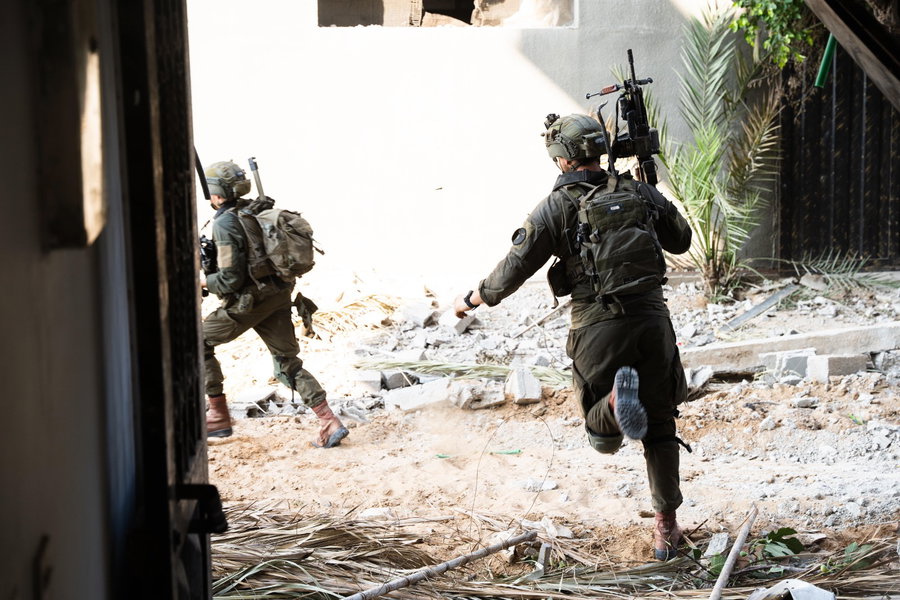ח׳אן יונס: צה"ל השמיד משגרים טעונים שכוונו לשטח הארץ