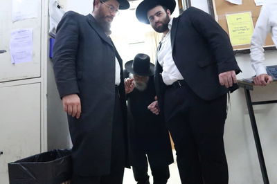 הגר"מ גריינמן בשיעור בכולל 'זאת ליעקב'