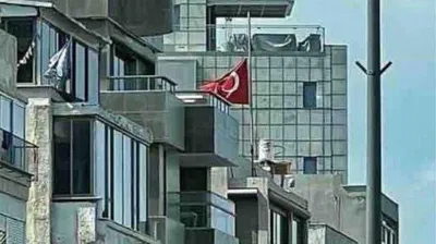 מחווה לאיסמעיל הנייה: שגרירות טורקיה בת"א בצעד של אבל