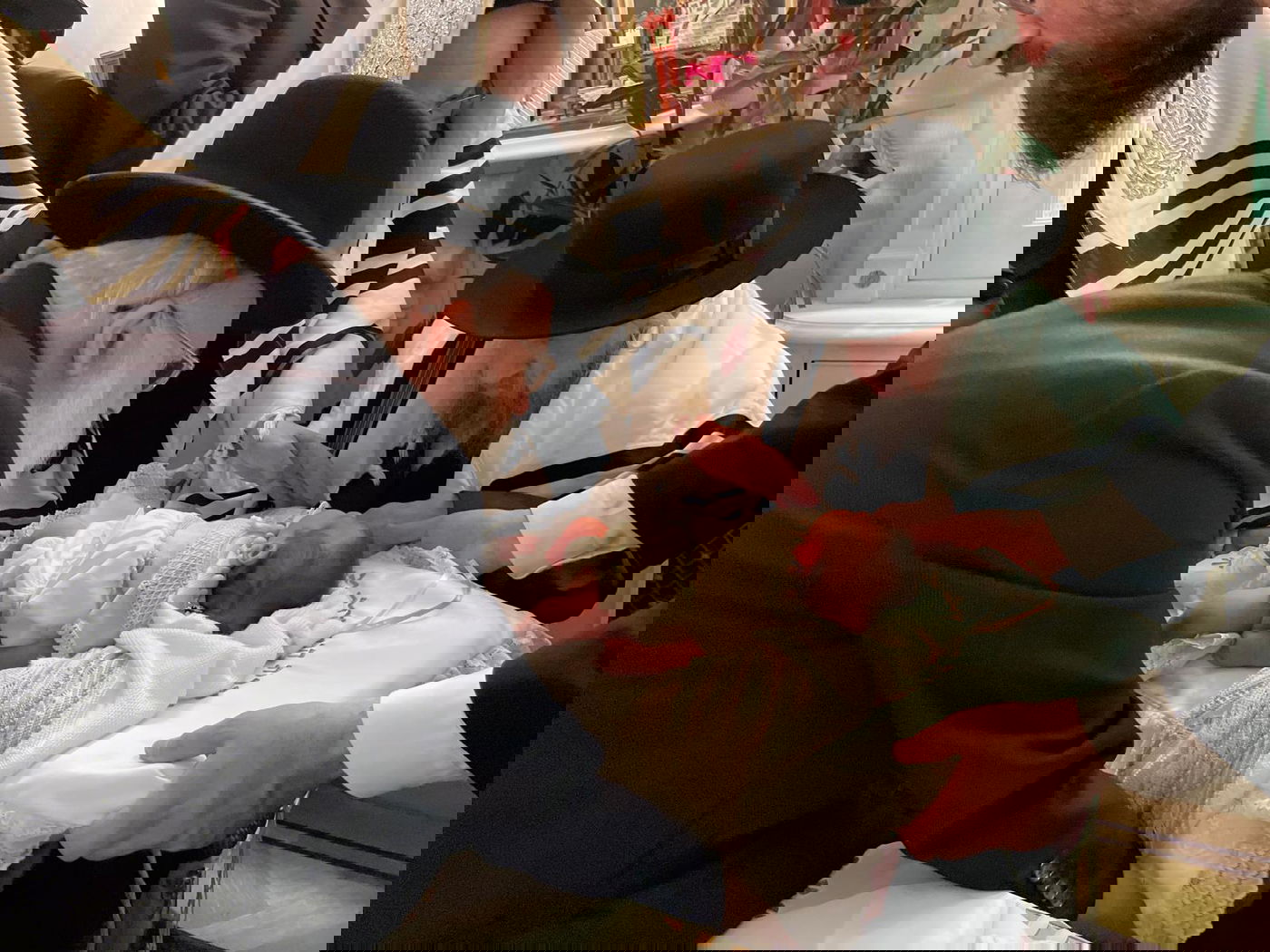 משמש כסנדק בברית לאחד מחשובי תושבי לונדון