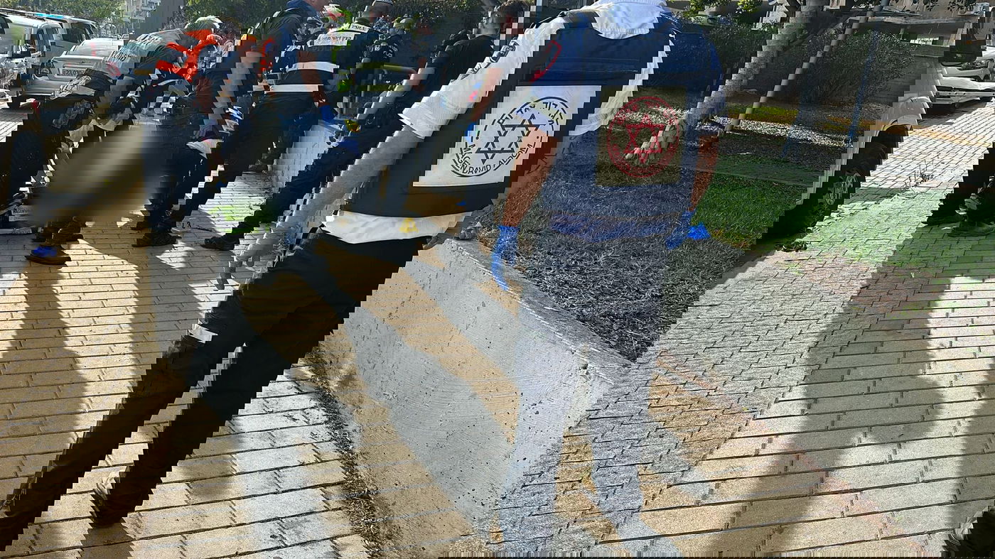 אחת הזירות בפיגוע