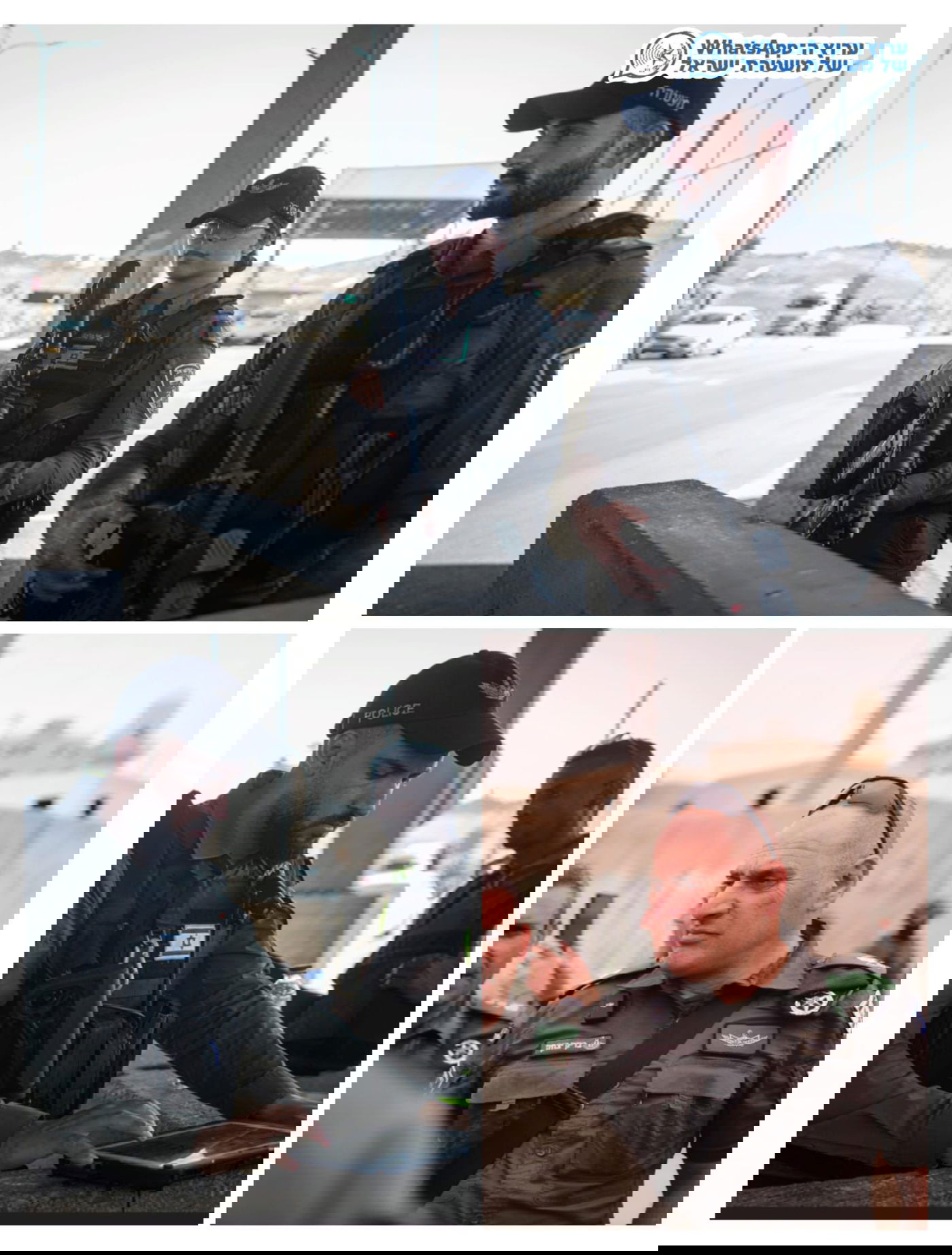 מפקד מג"ב והלוחמים