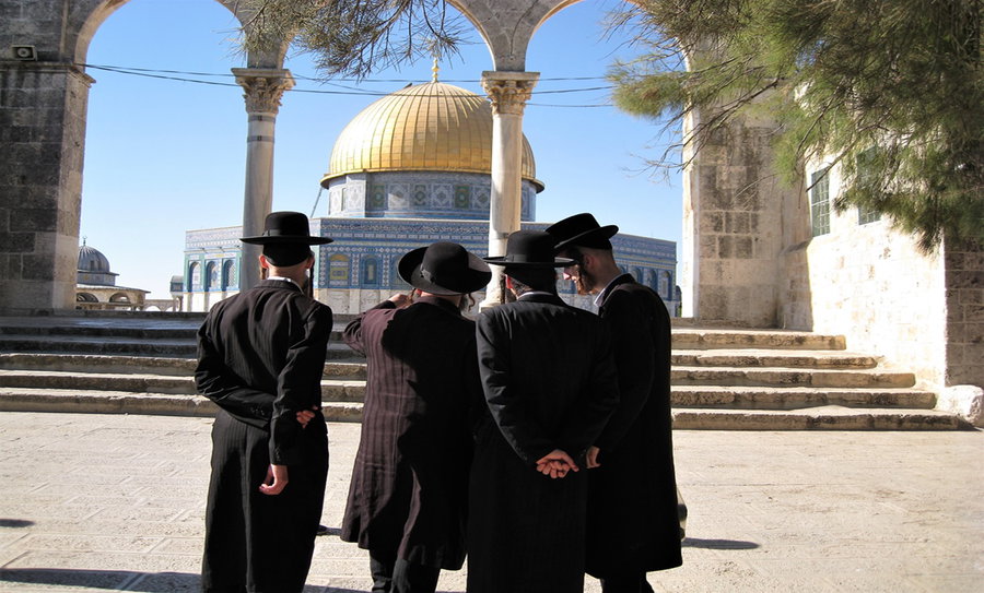 יהודים חרדים בהר הבית