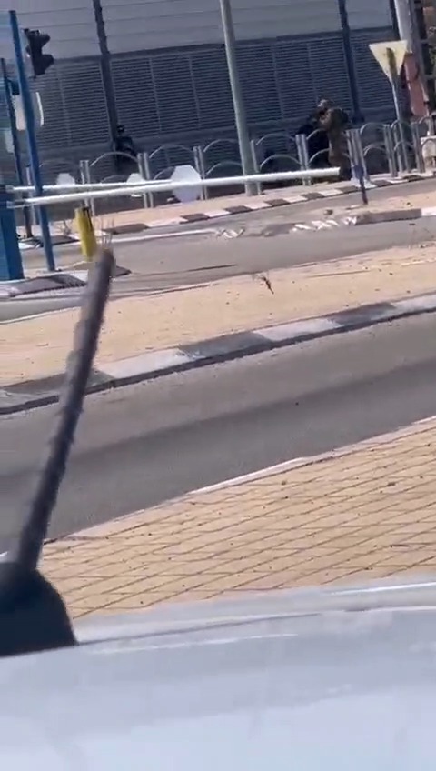 הירי במחבל במחסום המנהרות