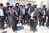 רבני הפלג במחאה בעבר