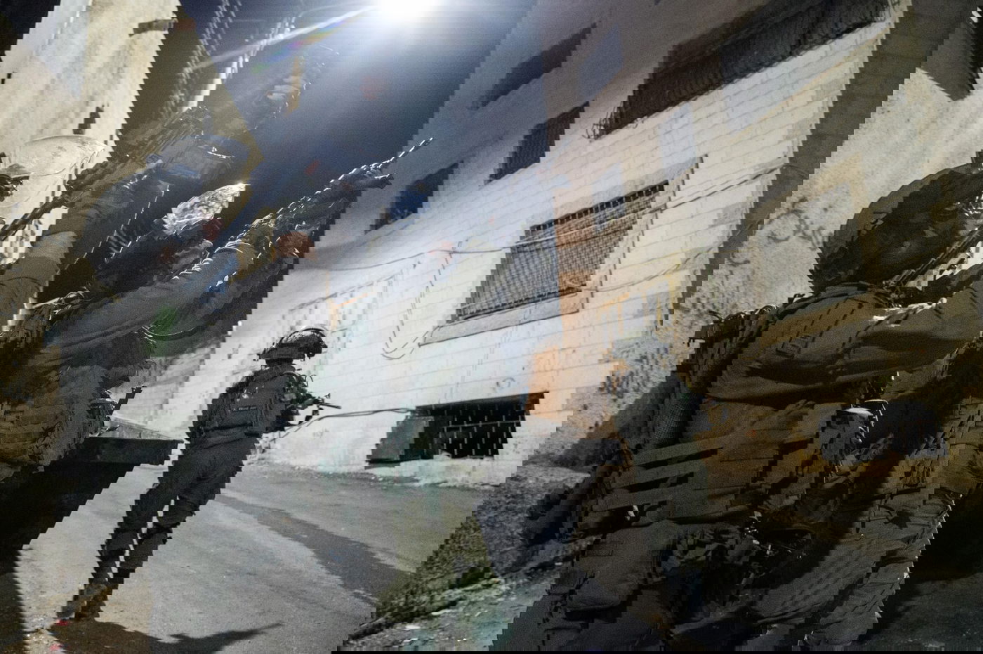 לוחמי צה"ל בשכם