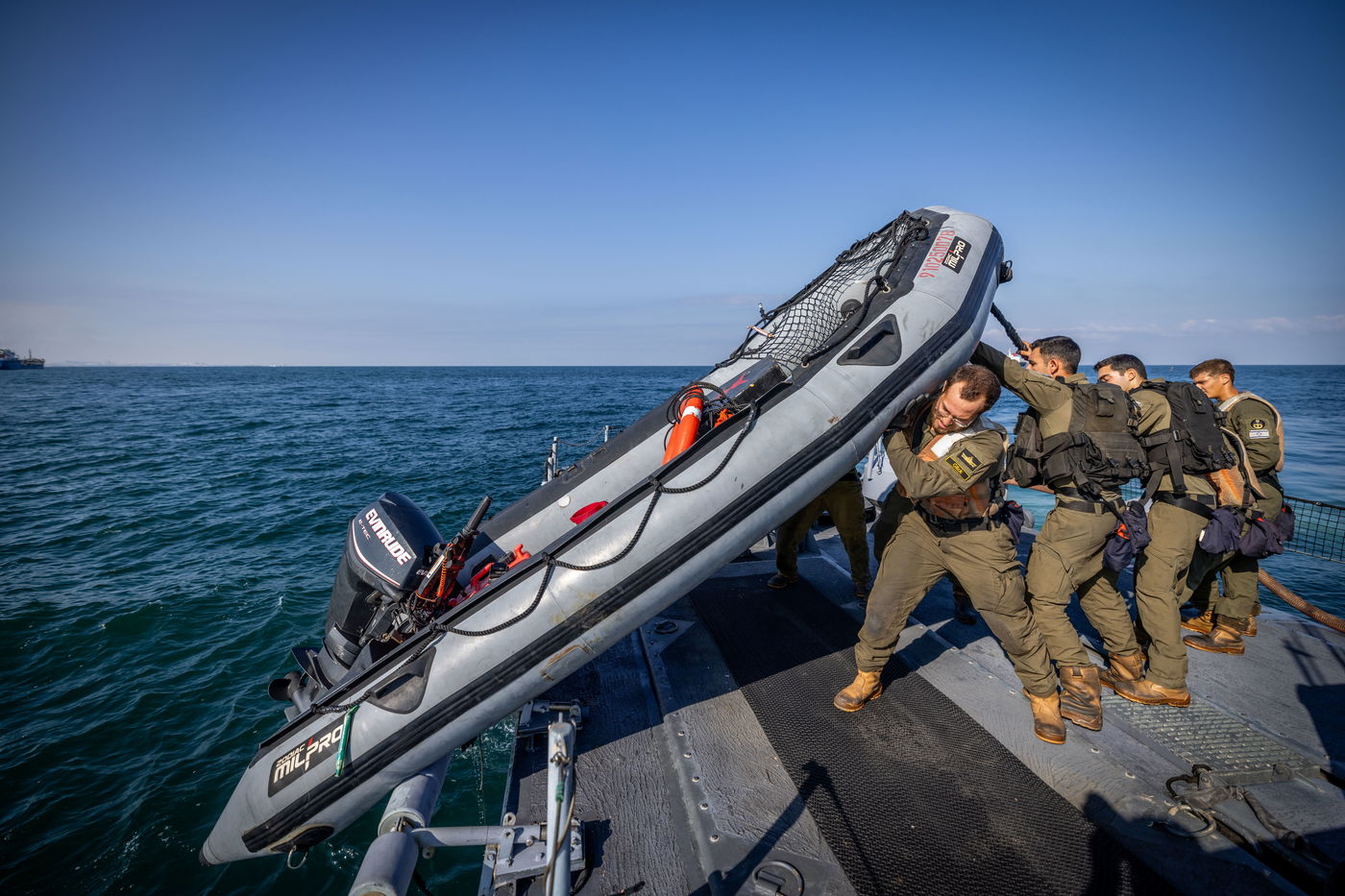 האימון של סיירת 'כריש' - פלגה 916, בזירה הימית הדרומית
