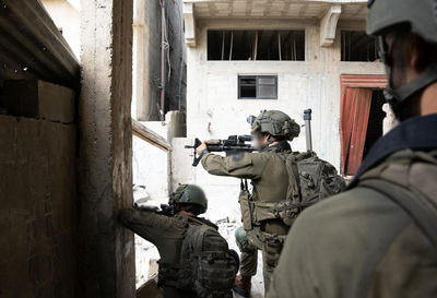 צה"ל תקף סדנת ייצור אמצעי לחימה במרחב ההומניטרי בעזה