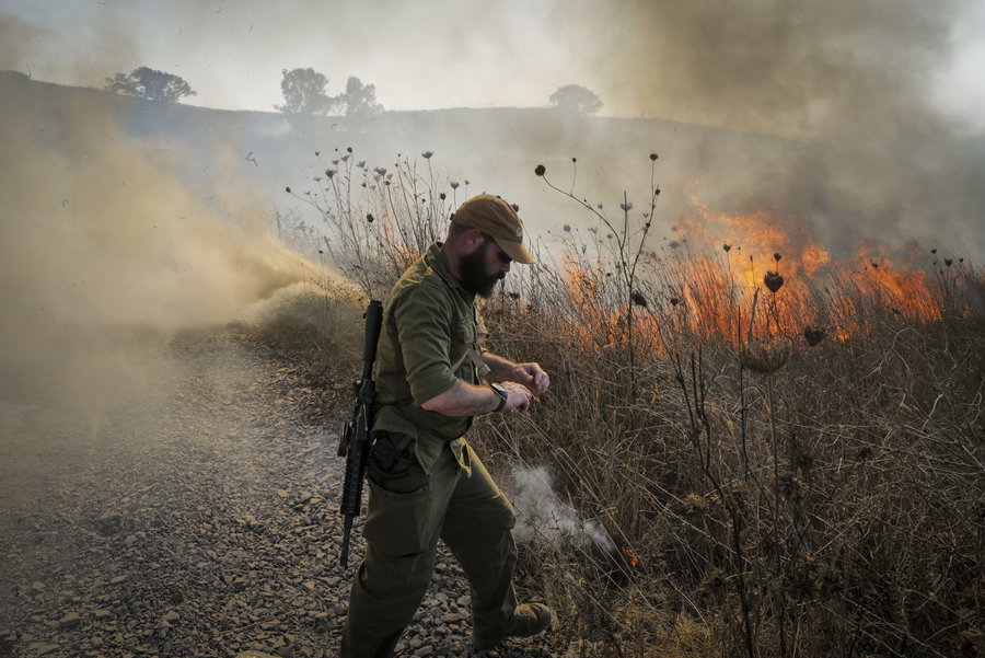 טילים וכטב"מים • יממה של אש בחזית הצפונית | כך זה נראה