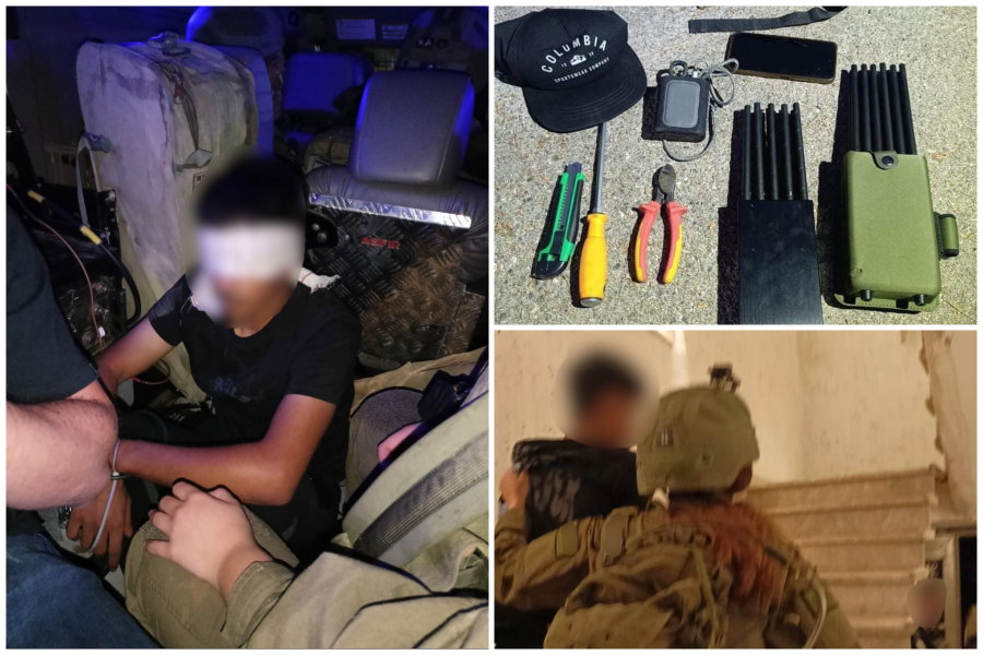 חוליית הפורצים הפלסטינית שאיימה על השכונות החרדיות בירושלים נעצרה | תיעוד