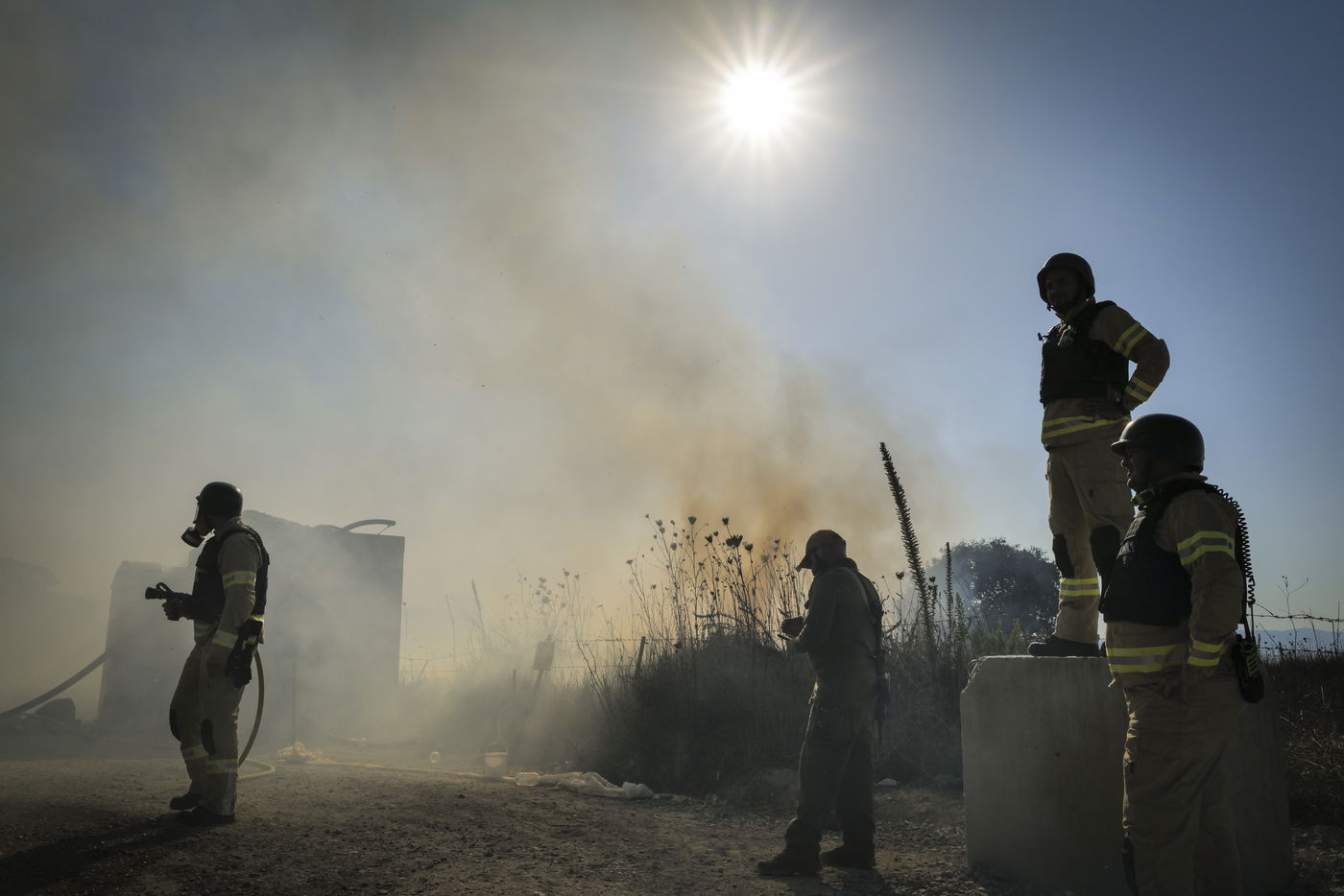 טילים וכטב"מים • יממה של אש בחזית הצפונית | כך זה נראה 