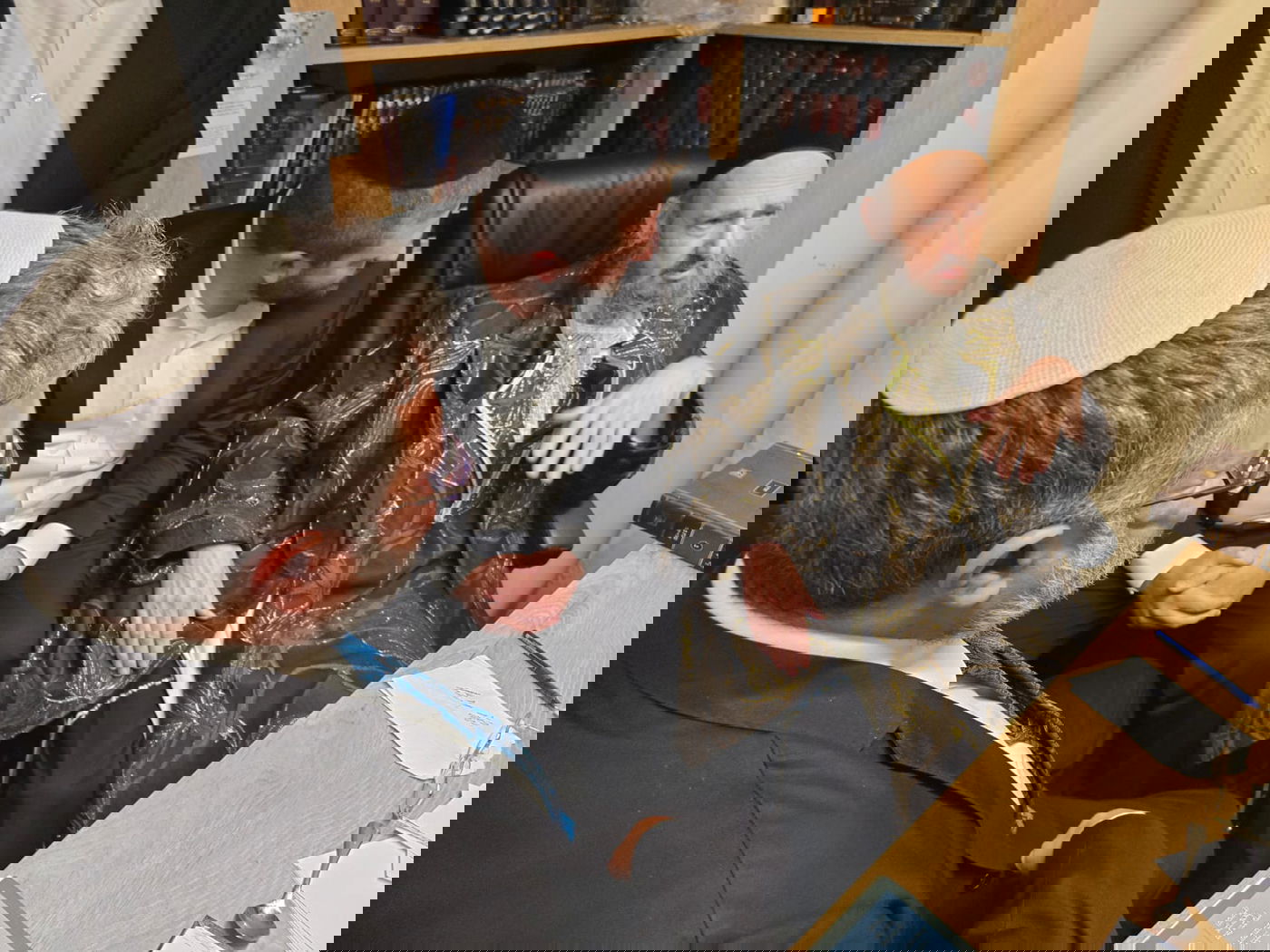 ביקור השר בן גביר אצל הגאון רבי דב קוק