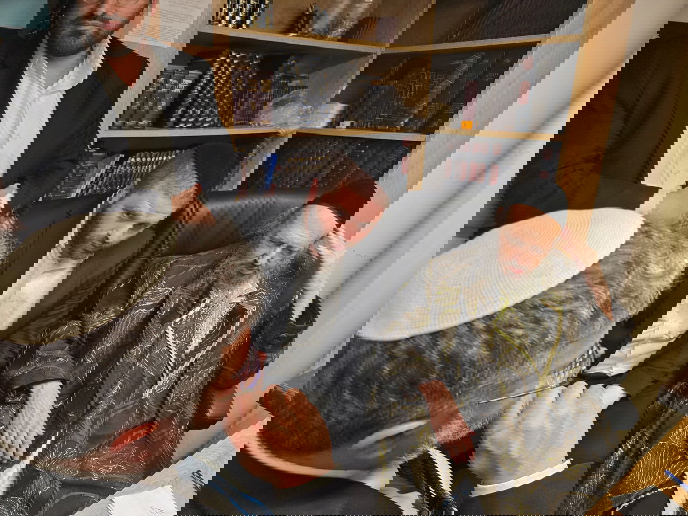 ביקור השר בן גביר אצל הגאון רבי דב קוק