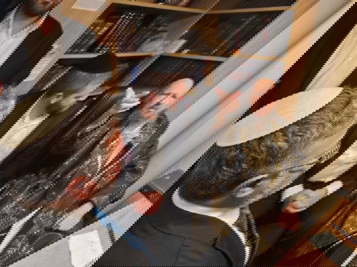 ביקור השר בן גביר אצל הגאון רבי דב קוק