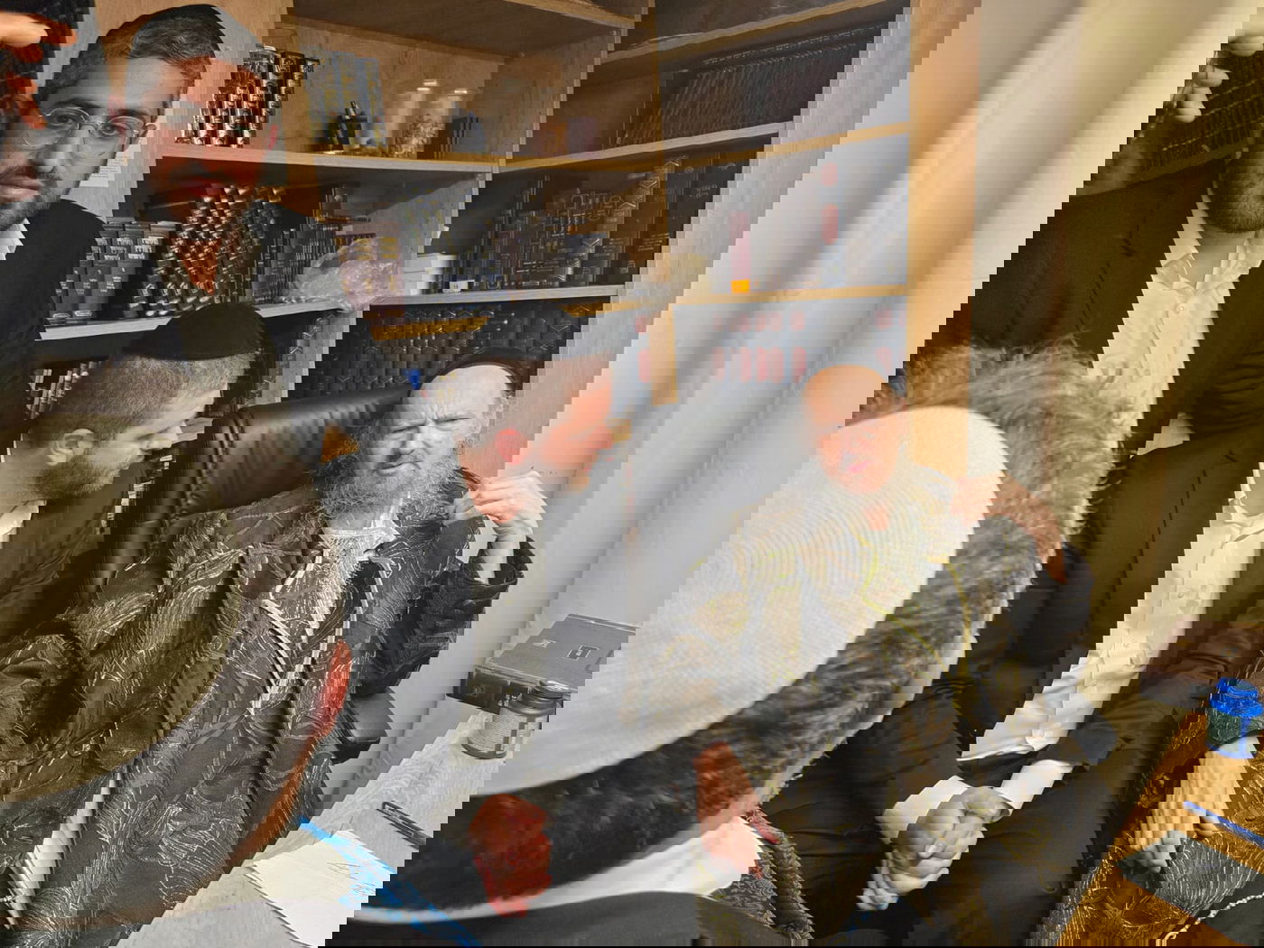 ביקור השר בן גביר אצל הגאון רבי דב קוק