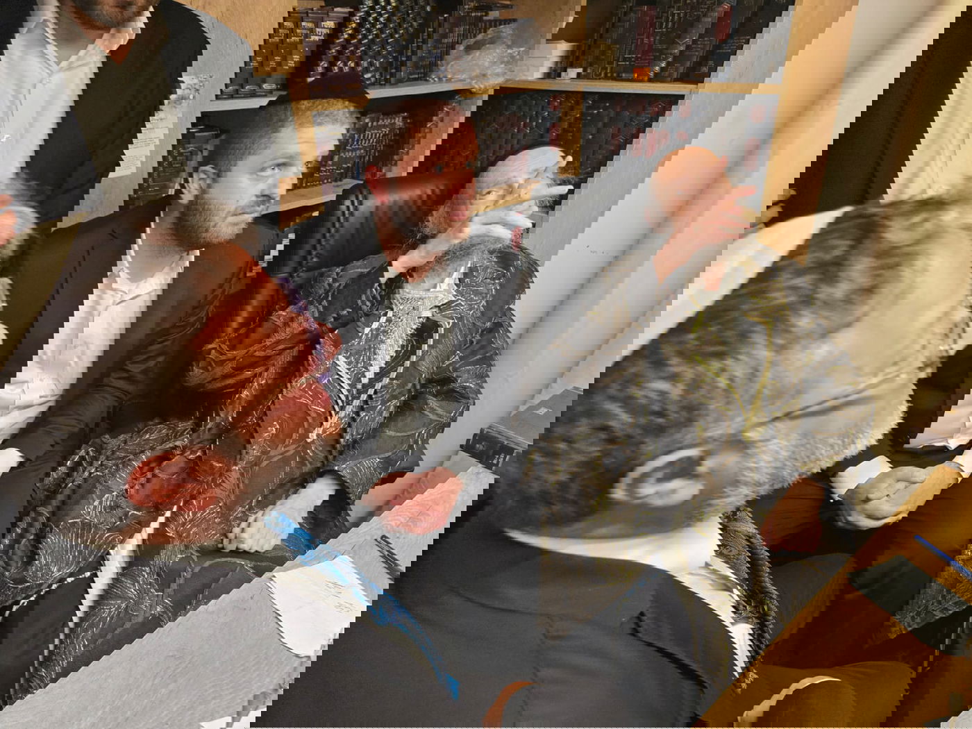 ביקור השר בן גביר אצל הגאון רבי דב קוק