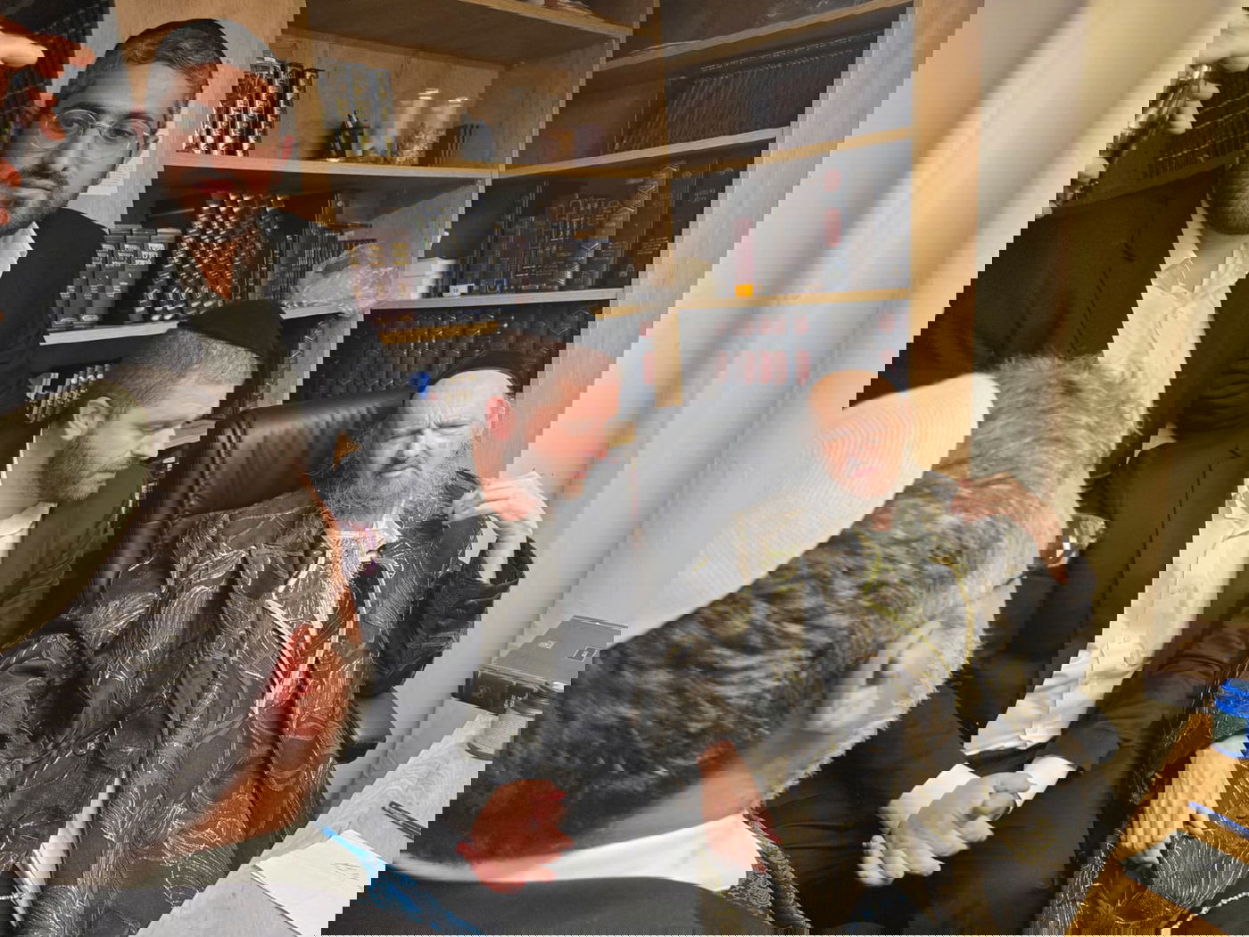 ביקור השר בן גביר אצל הגאון רבי דב קוק