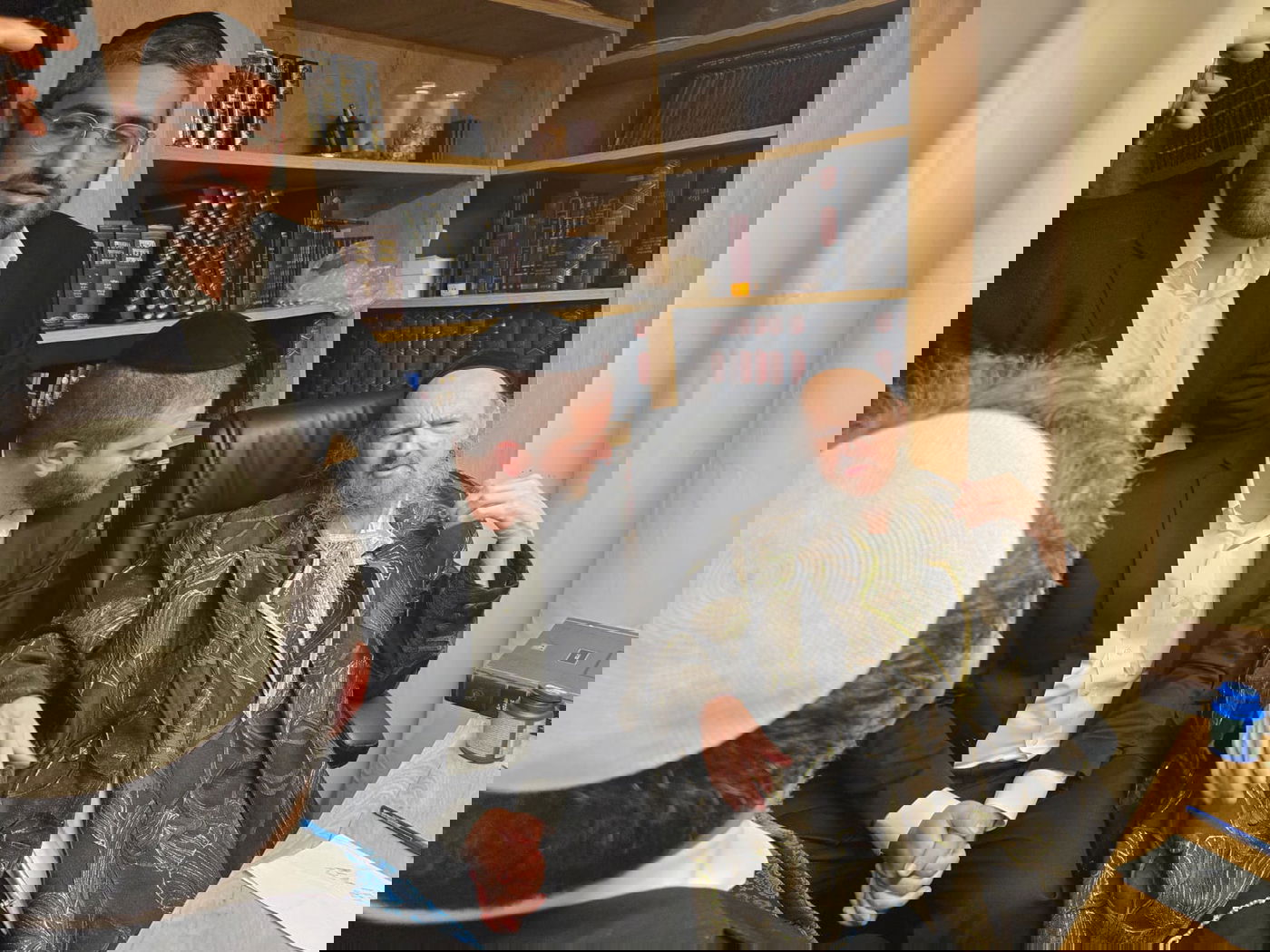 ביקור השר בן גביר אצל הגאון רבי דב קוק