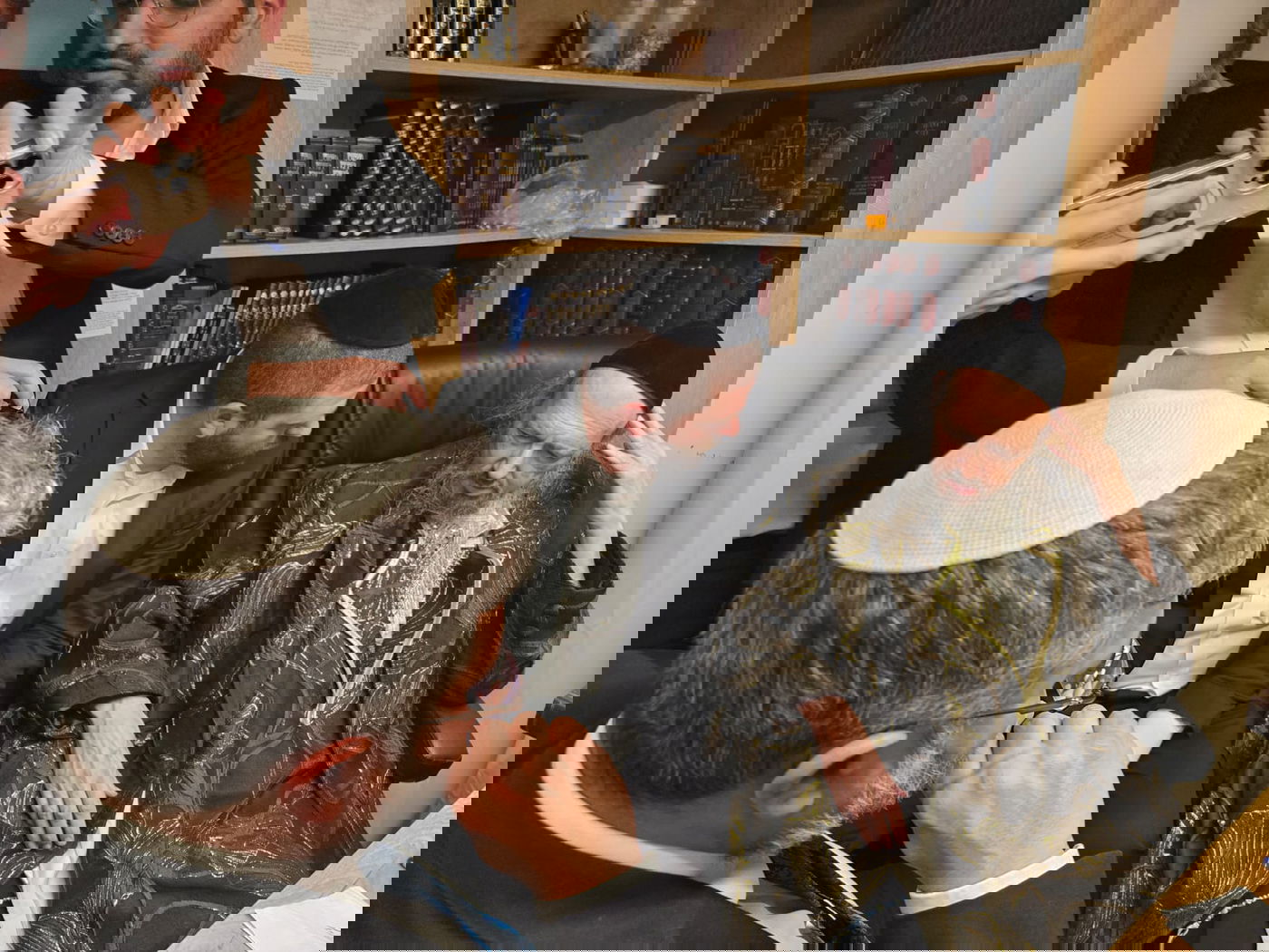 ביקור השר בן גביר אצל הגאון רבי דב קוק