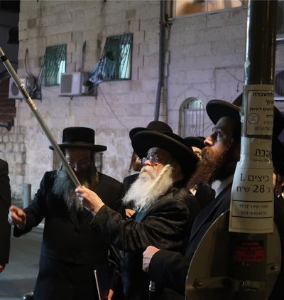 האדמו"ר מקרעטשניף י"ם במצוות שילוח הקן