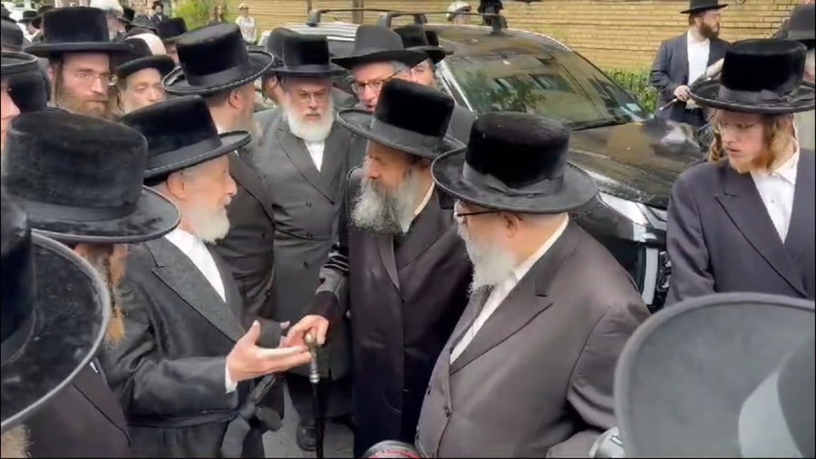 הלוויית הרבנית מליסקא ע"ה