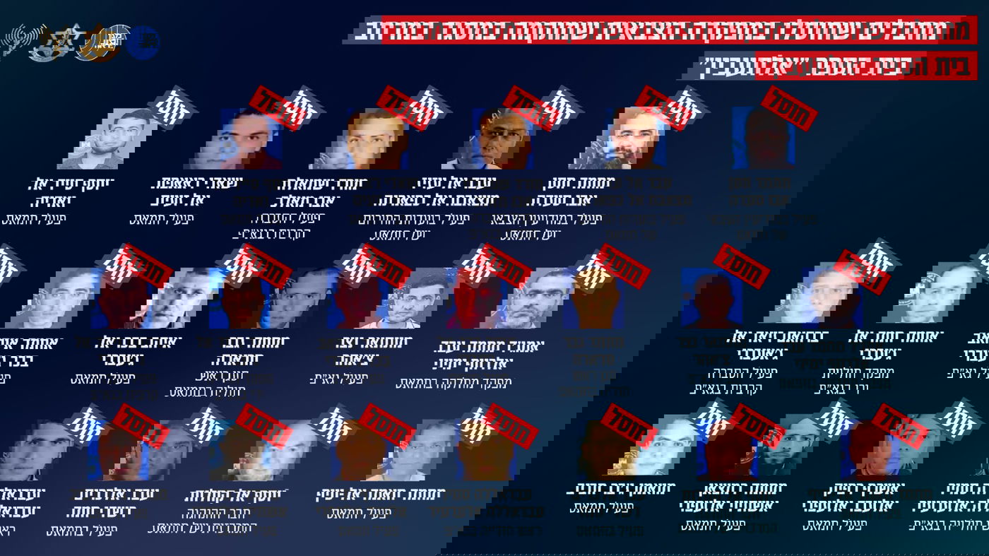 המחבלים שחוסלו 