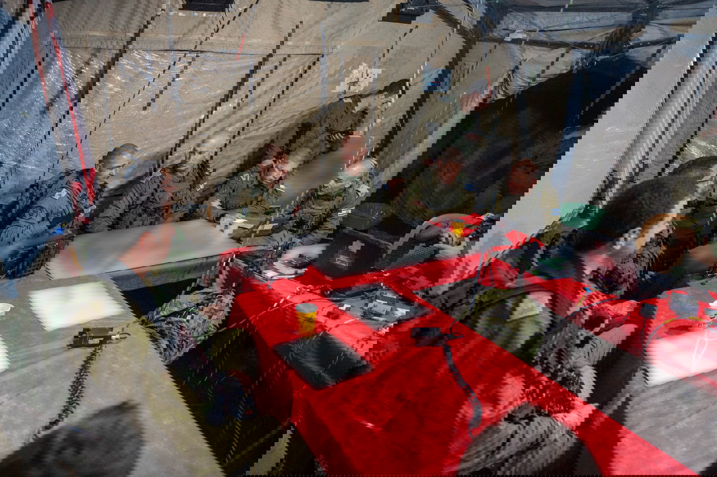 תרגילי לחימה בשטח סבוך בגבול הצפון 