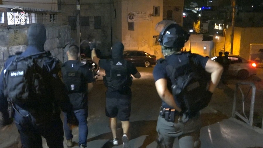 פעילות המעצרים המשטרתית שבוצעה הלילה
