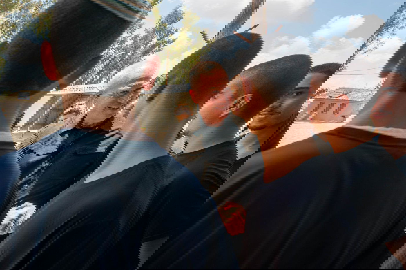 גלנט בשיחתו עם הלוחמים, היום