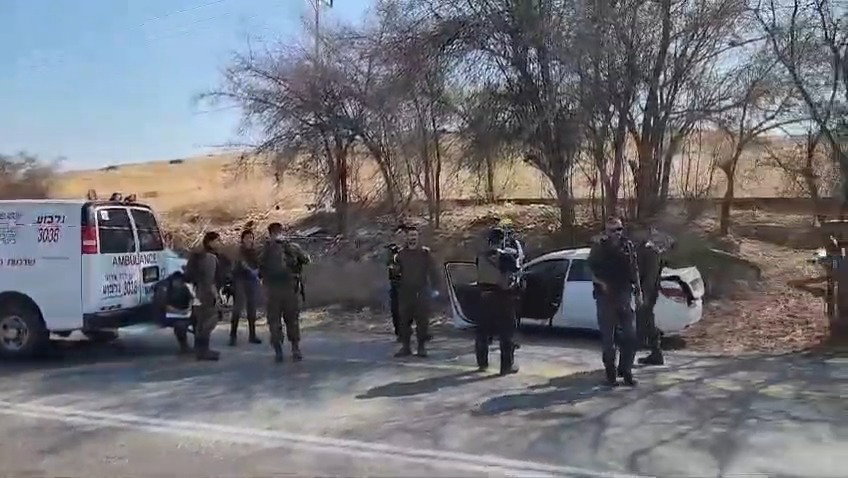 זירת הפיגוע