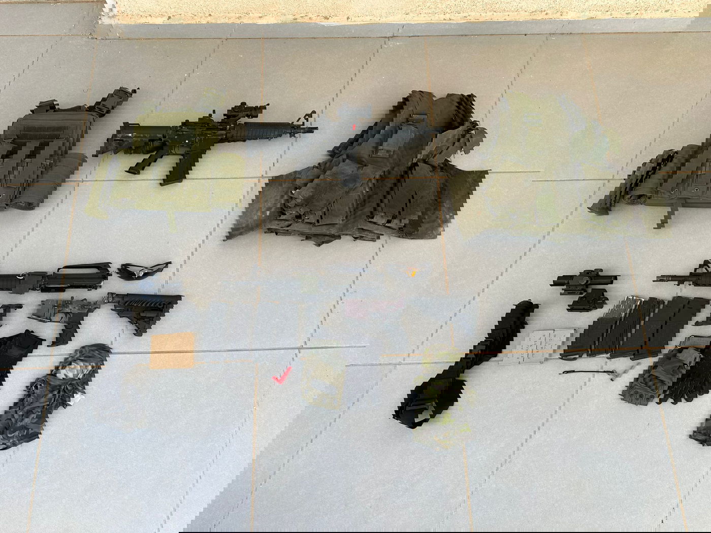 אמצעי הלחימה שהוחרמו