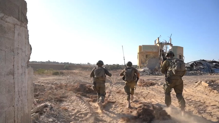 לוחמי צה"ל ברצועה, אתמול