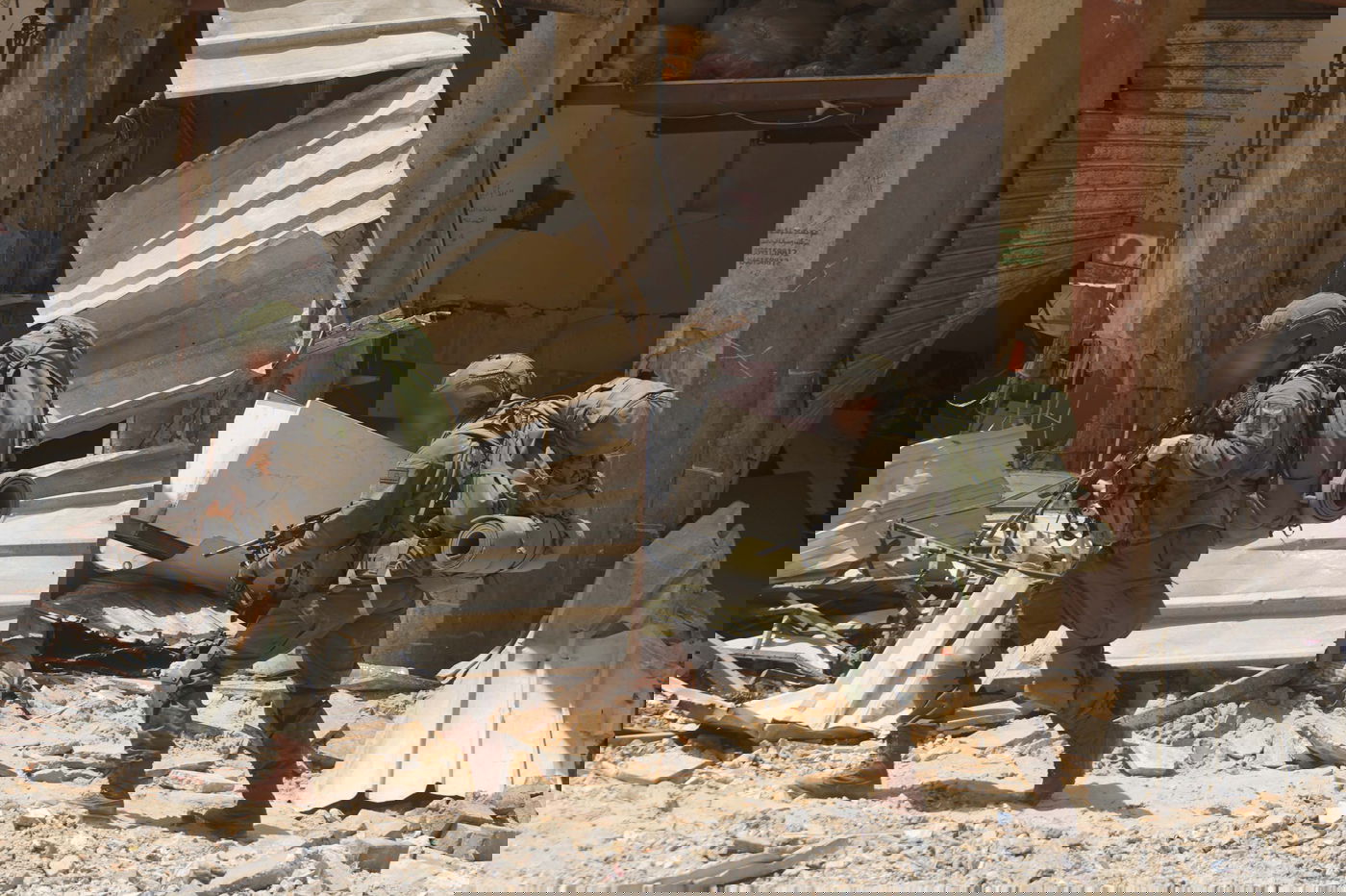 לוחמי צה"ל ברצועה, אתמול