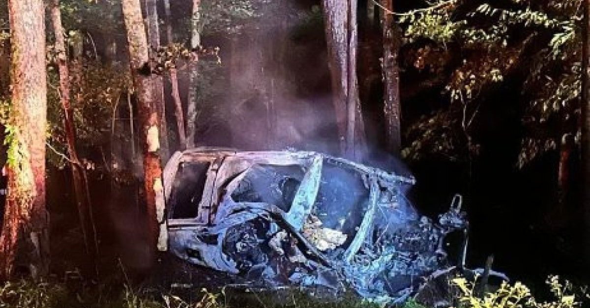 רכבם של ההרוגים ז"ל בתאונה