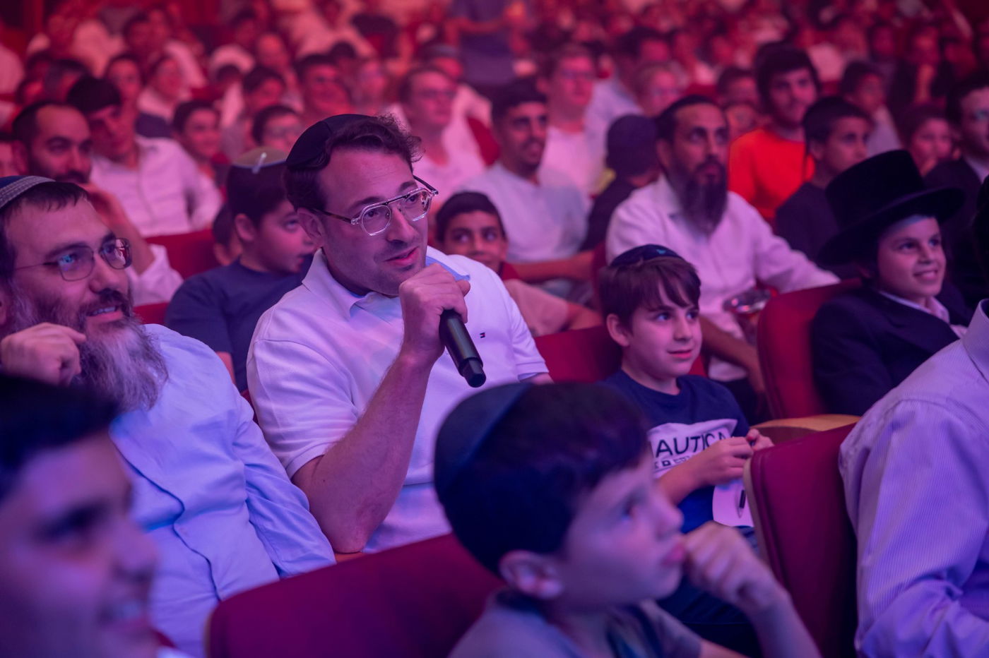 המופע המרהיב של המנטליסט החרדי