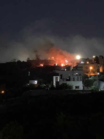 הפרעות אמש (חמישי) בשומרון