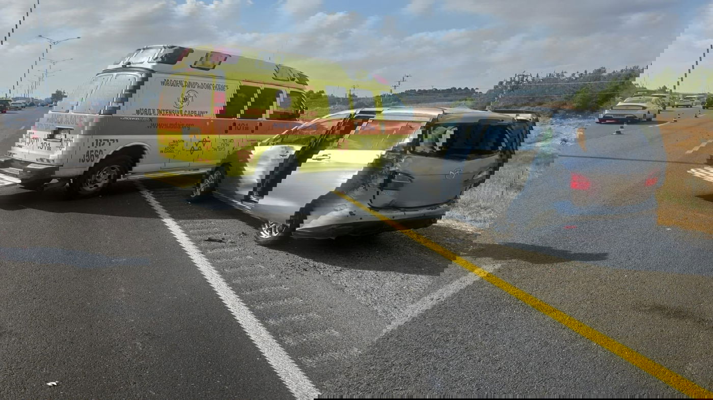 זירת התאונה