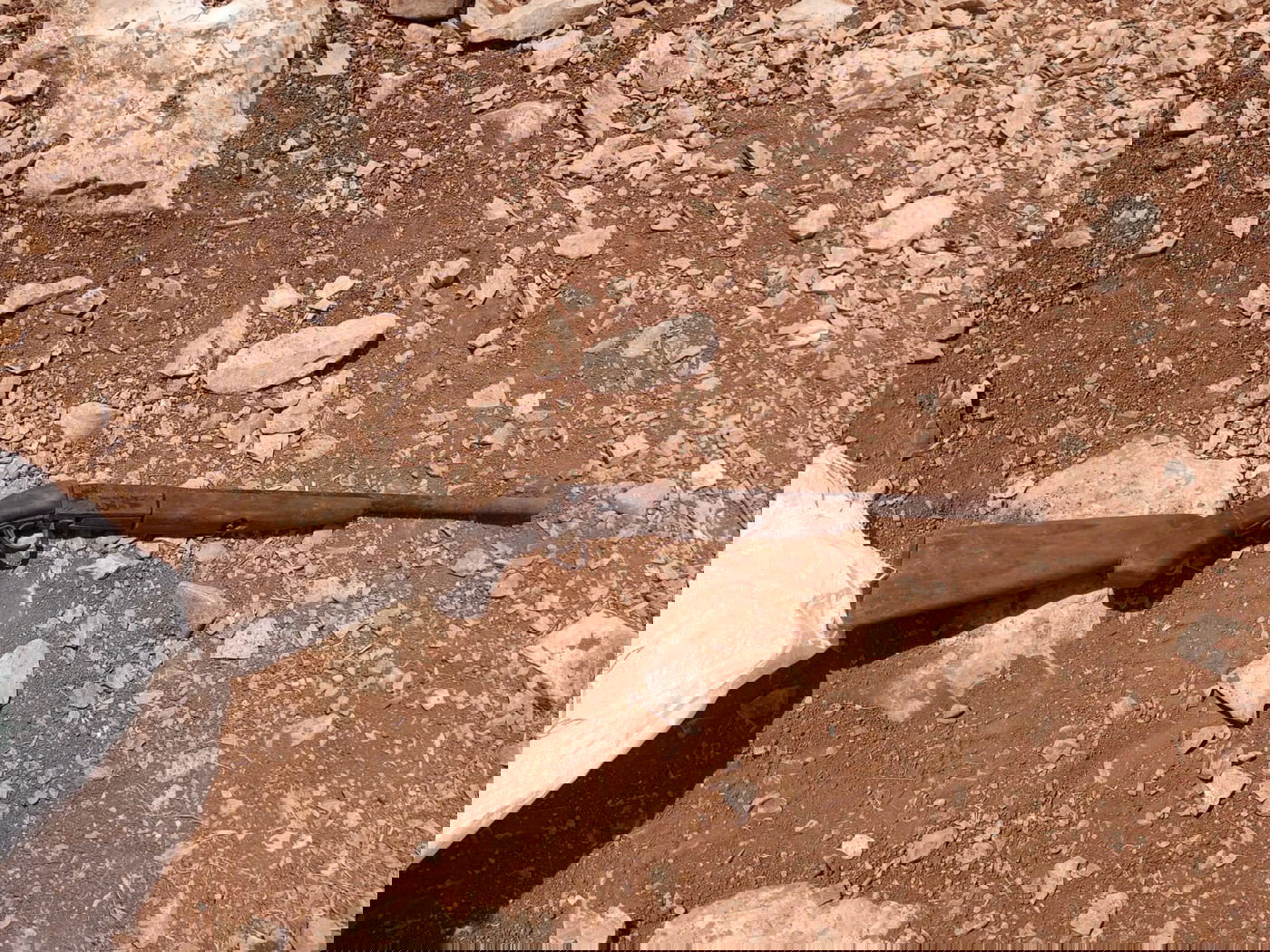 מצא נשק ליד המאהל