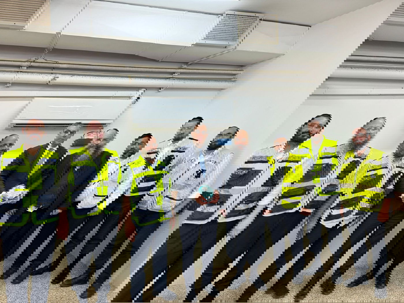 יו"ר ועדת הבריאות סייר בבסיס ארגון זק"א ת"א