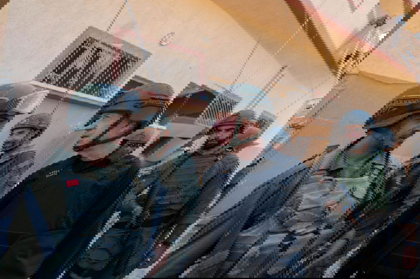 שר הביטחון יואב גלנט בציר פילדלפי בדרום רצועת עזה