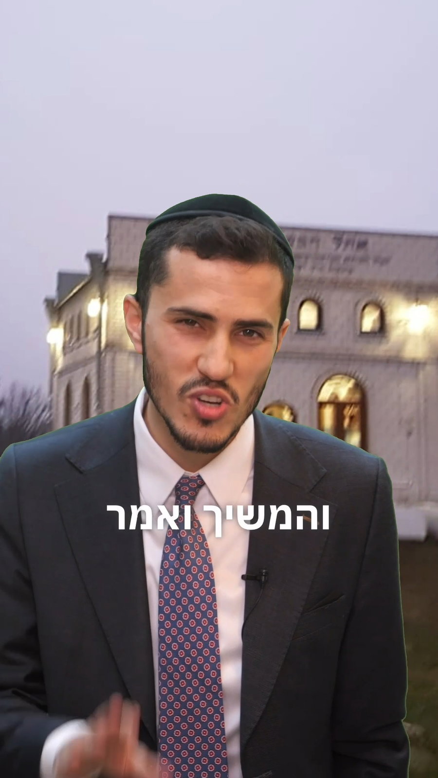 הרב יצחק ישי בנון בסיפור למוצ"ש